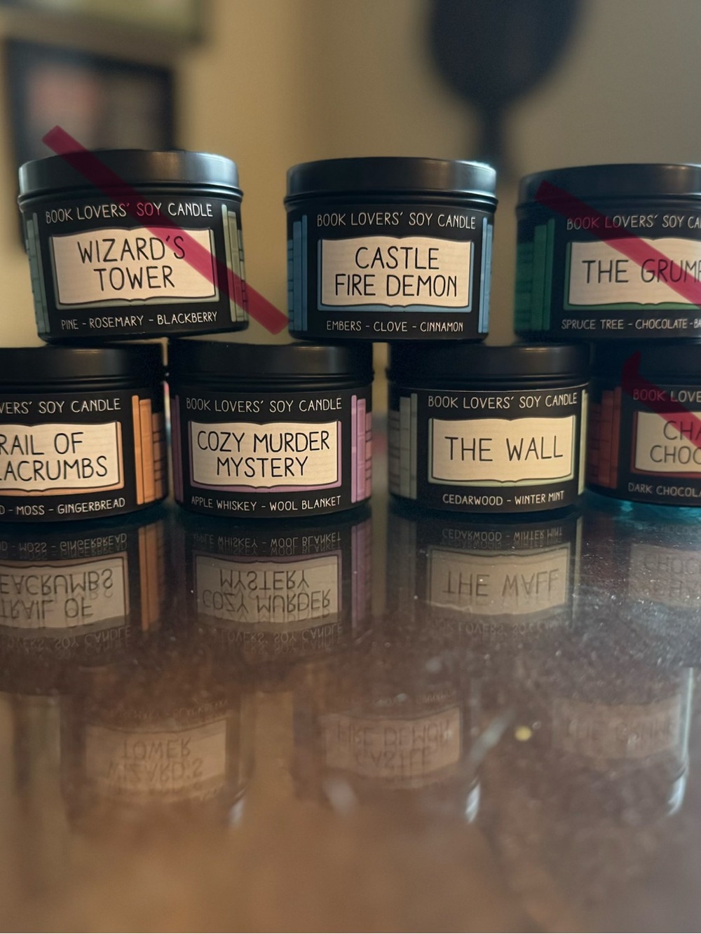 Frostbeard candles - 4 available